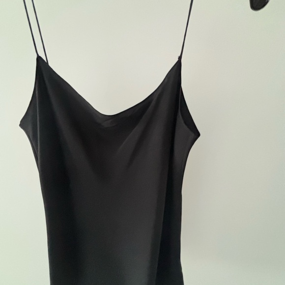 Classic black silk THEORY Camisole - Picture 1 of 3